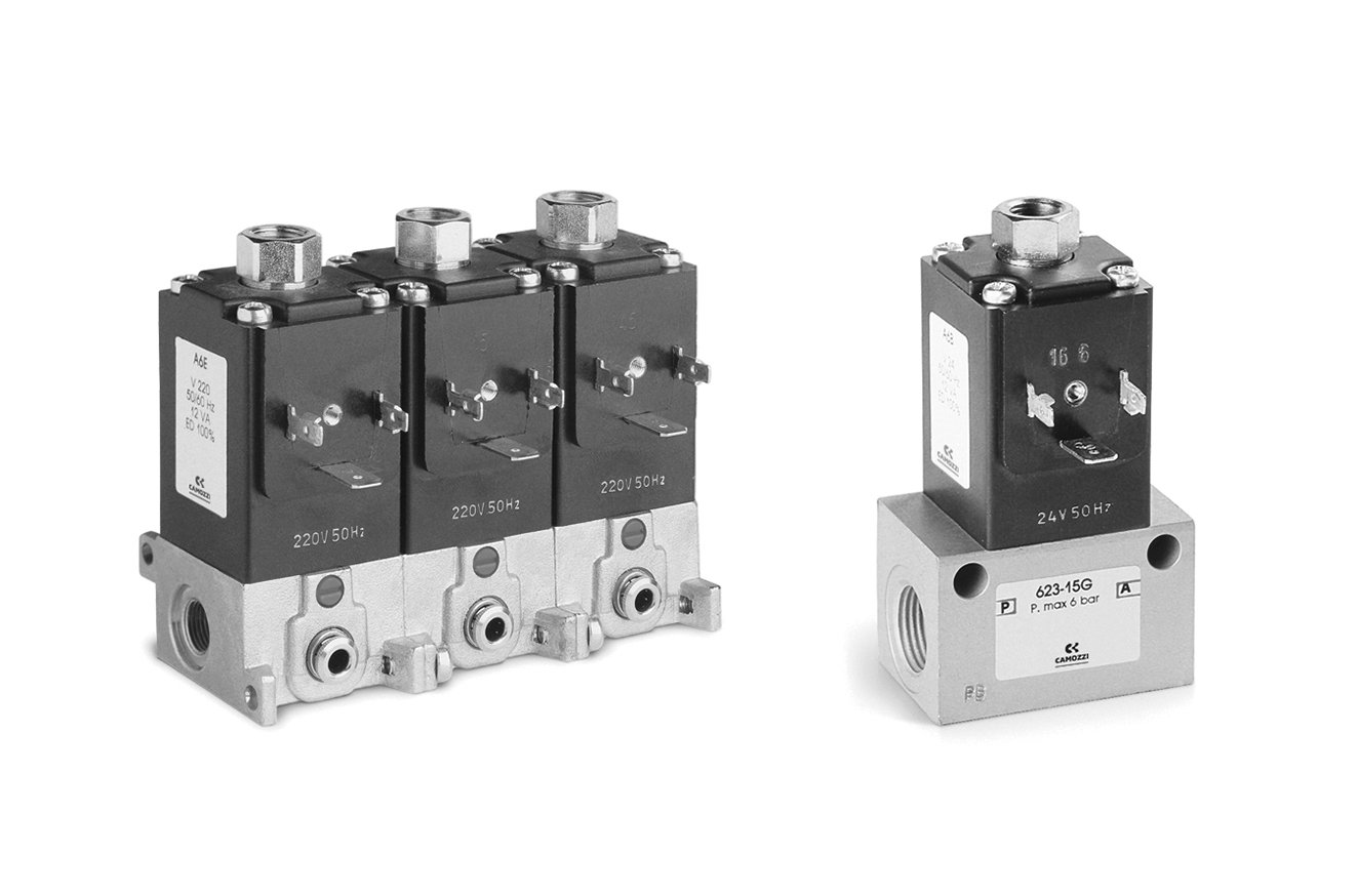 Camozzi Series 6 ISO 15552 pneumatic cylinder
