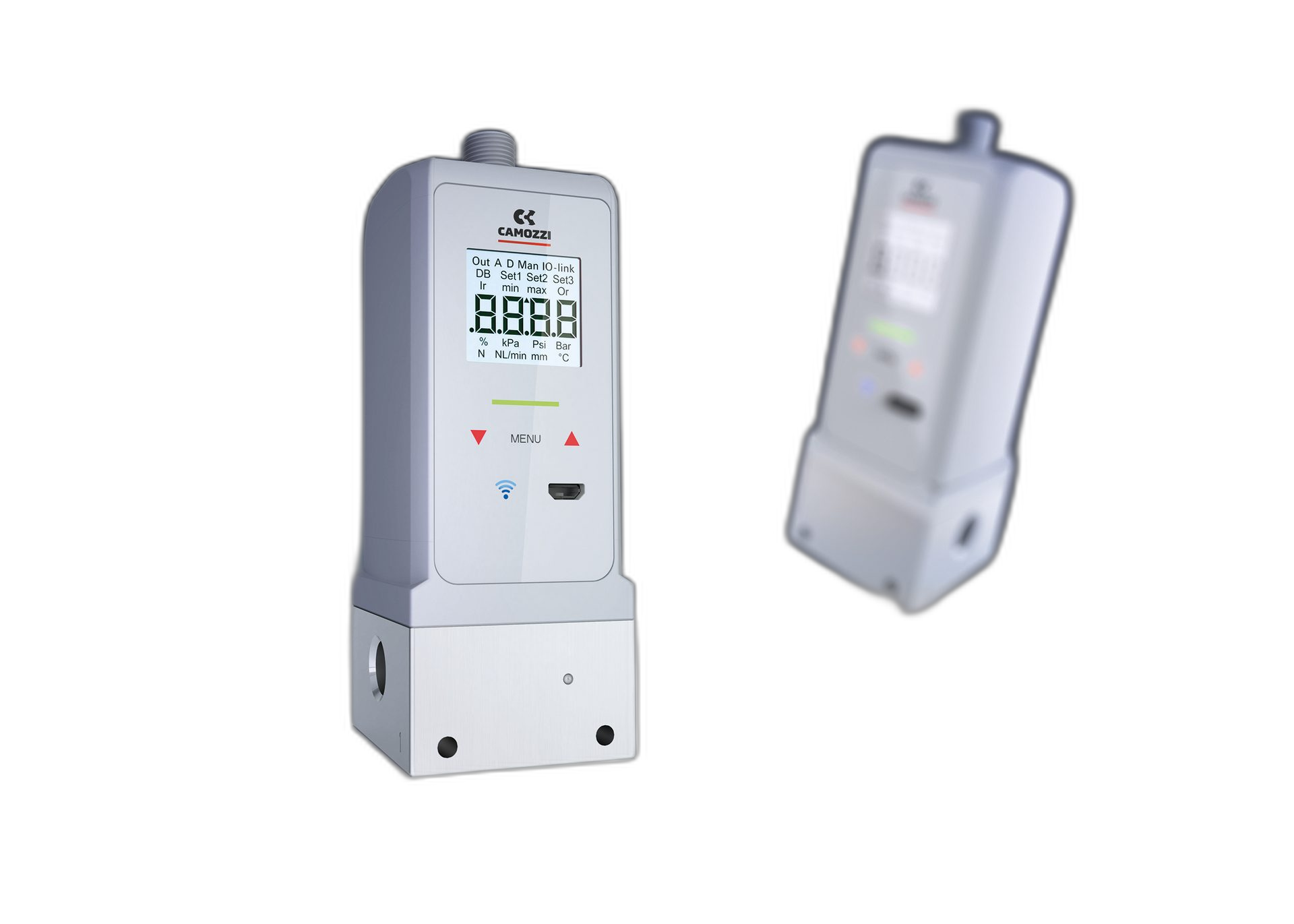 Camozzi PRE proportional pressure regulator with IO-Link